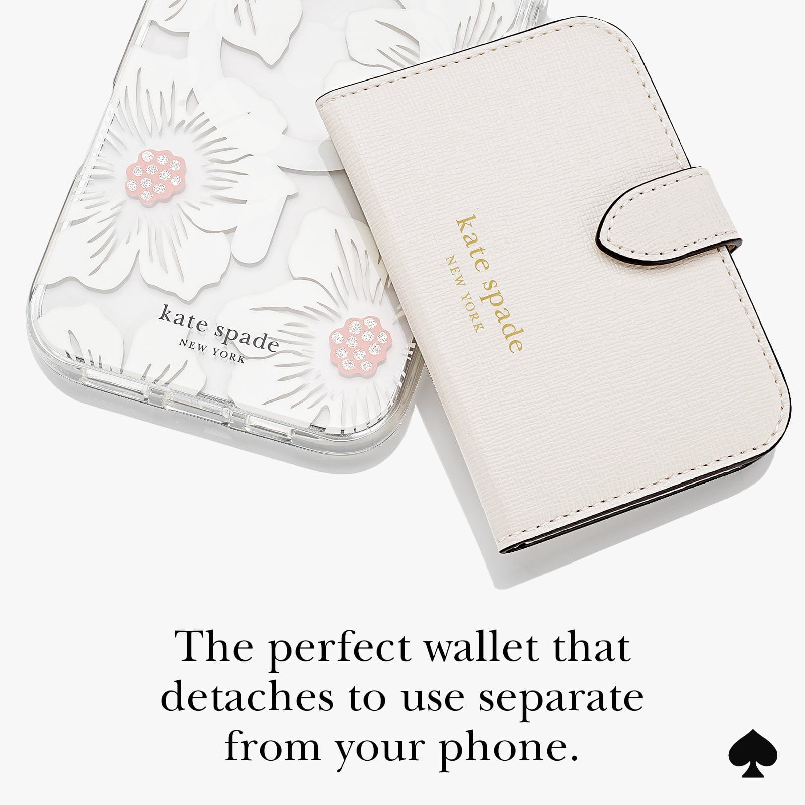 kate spade new york Cream Morgan MagSafe Wallet