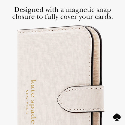 kate spade new york Cream Morgan MagSafe Wallet