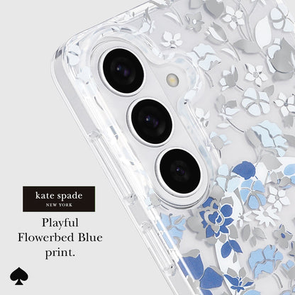 kate spade new york Flowerbed Blue with Magnet - Galaxy S26