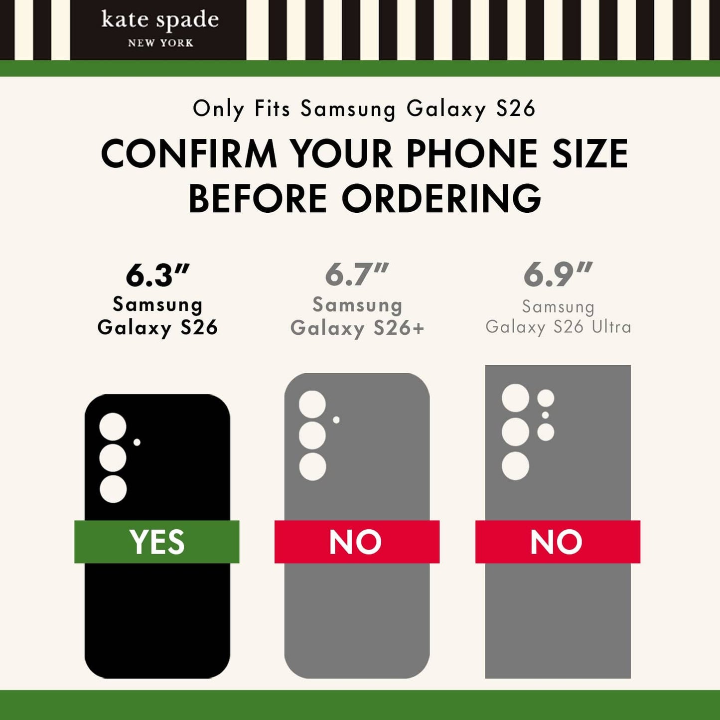 kate spade new york Flowerbed Blue with Magnet - Galaxy S26