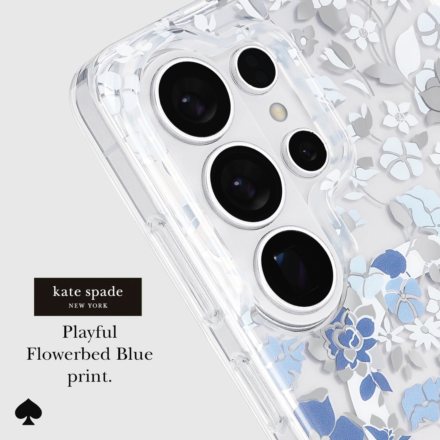 kate spade new york Flowerbed Blue with Magnet - Galaxy S26 Ultra