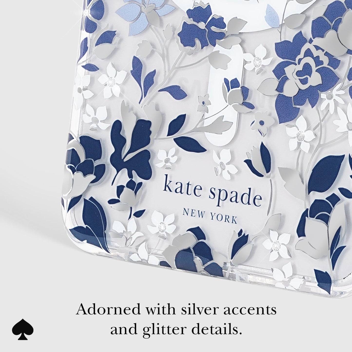 kate spade new york Flowerbed Blue with Magnet - Galaxy S26+