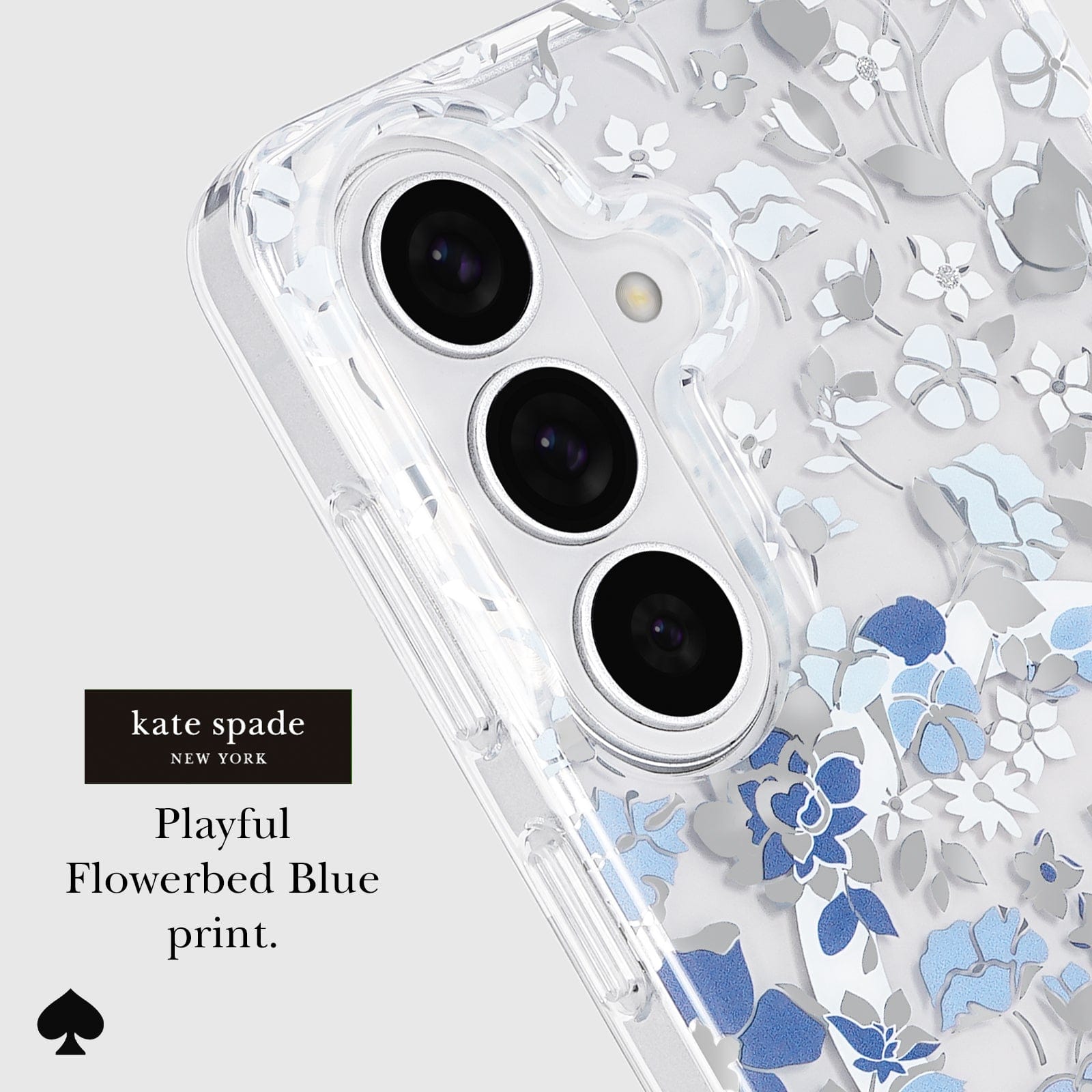 kate spade new york Flowerbed Blue with Magnet - Galaxy S26+
