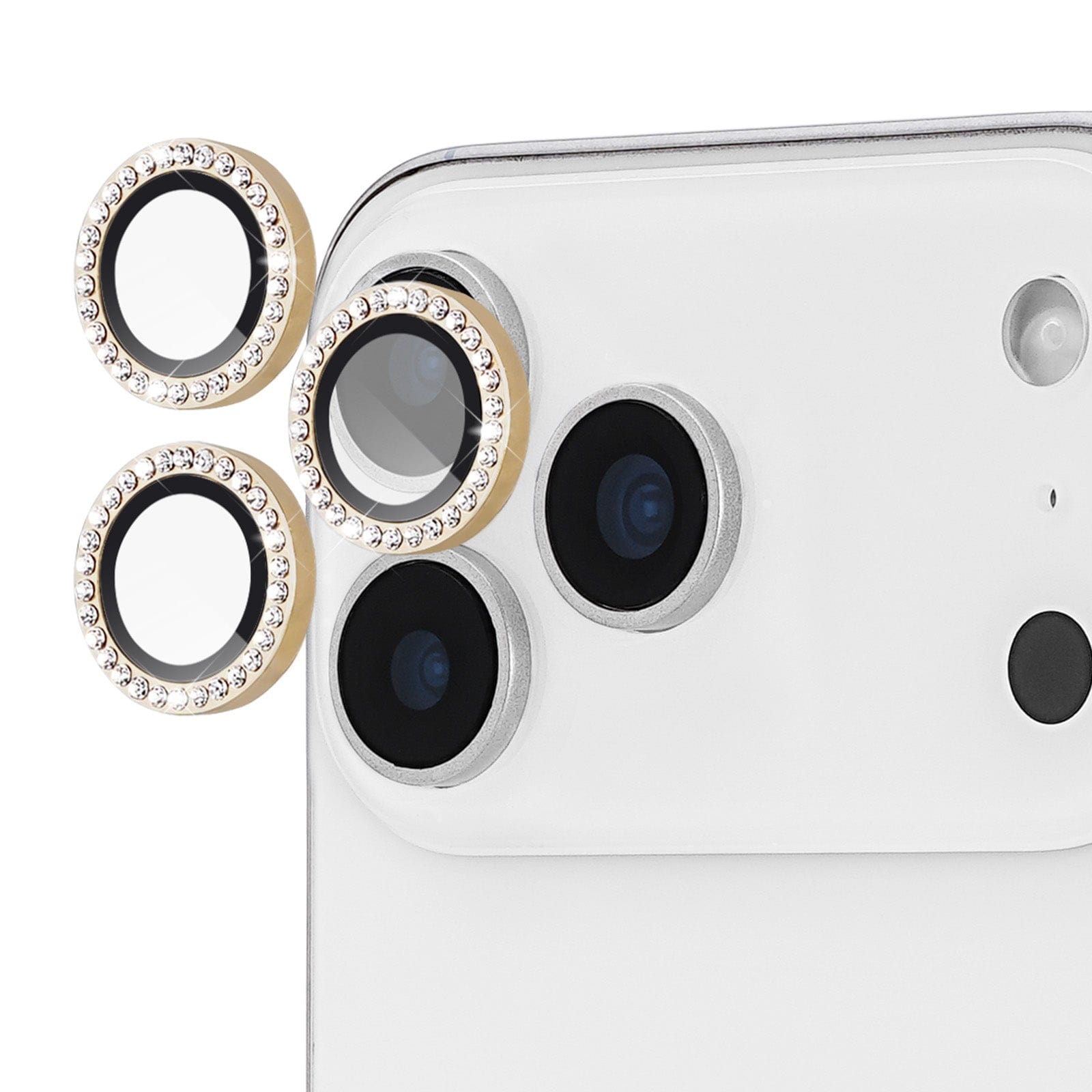 kate spade new york Camera Lens Protector Set in Stone Gold - iPhone 17 Pro / 17 Pro Max