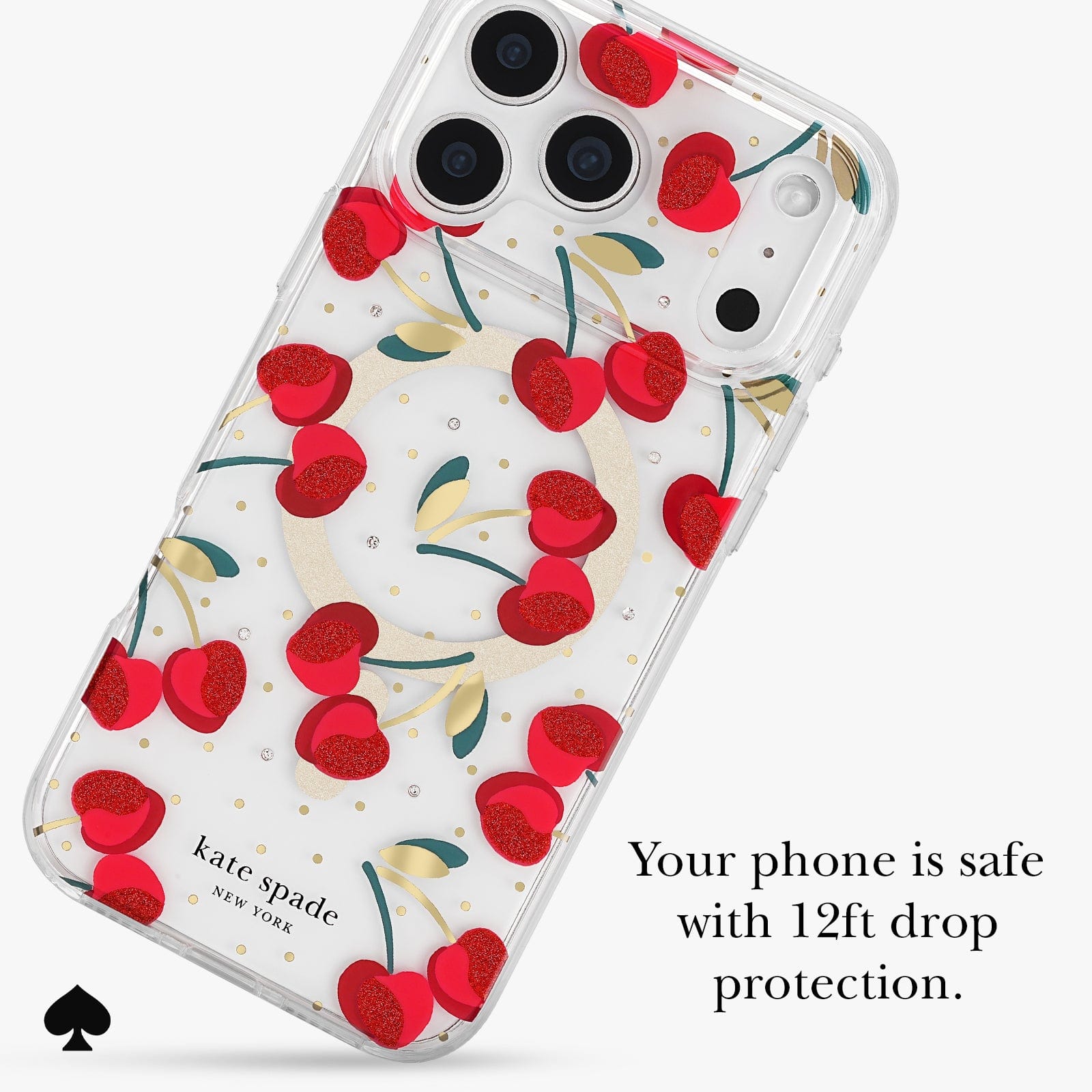 kate spade new york Cherry Dot MagSafe - iPhone 17 Pro Max