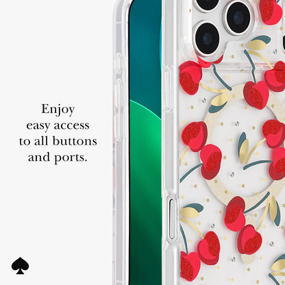 kate spade new york Cherry Dot MagSafe - iPhone 17 Pro