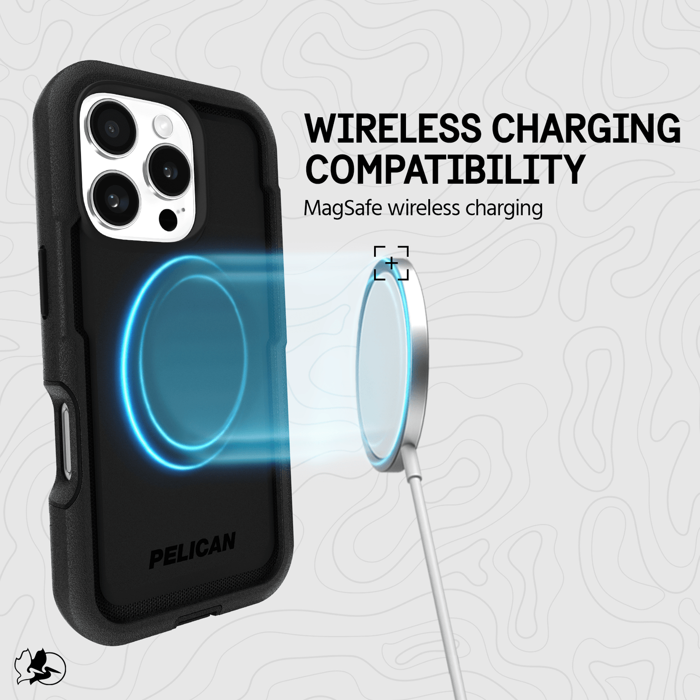 Pelican Voyager Black MagSafe - iPhone 16 Pro