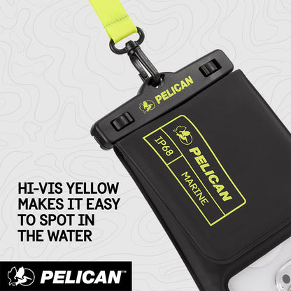 Pelican Marine Waterproof Floating Phone Pouch with Storage Pocket