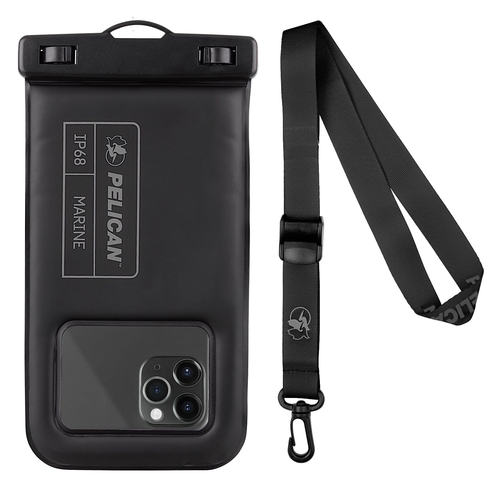 Pelican Marine Waterproof Floating Pouch (Stealth Black) - Phone Pouch