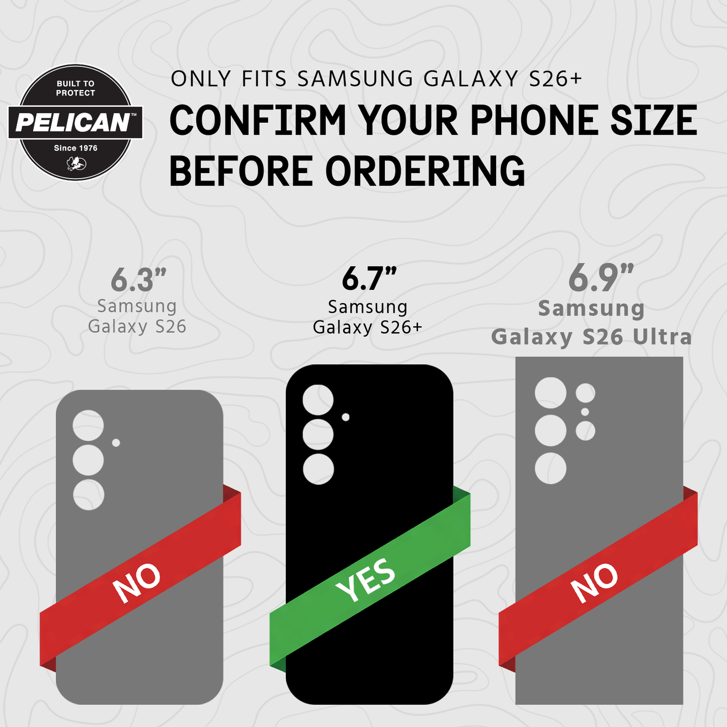 Pelican Voyager Black with Holster and Magnet - Galaxy S26+