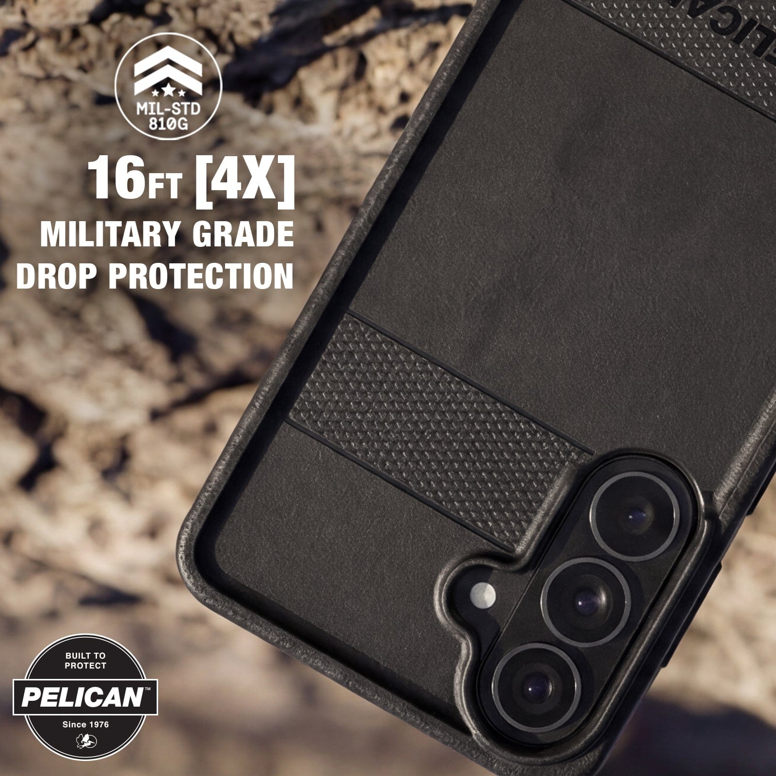 Pelican Protector Black with Magnet - Galaxy S26