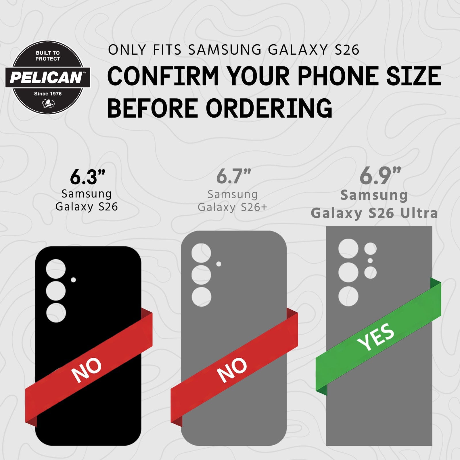Pelican Protector Black with Magnet - Galaxy S26