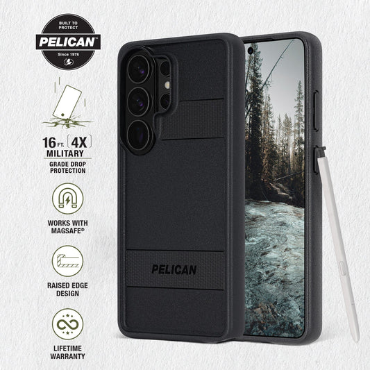 Pelican Protector Black with Magnet - Galaxy S26 Ultra