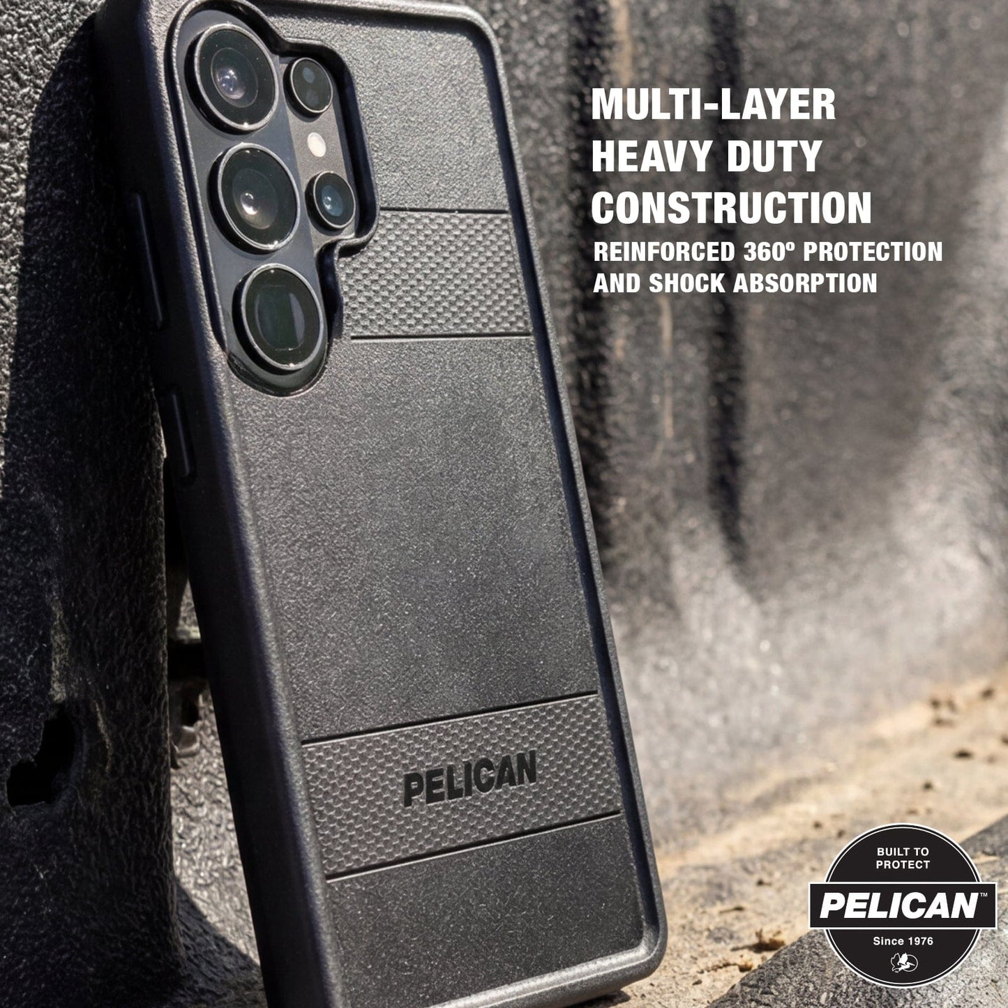Pelican Protector Black with Magnet - Galaxy S26 Ultra