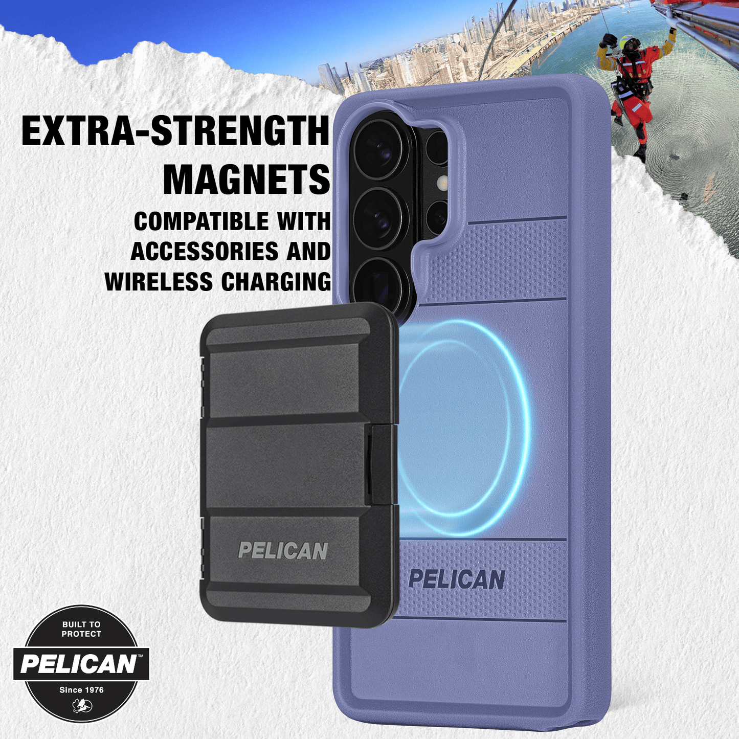 Pelican Protector Purple with Magnet - Galaxy S26 Ultra