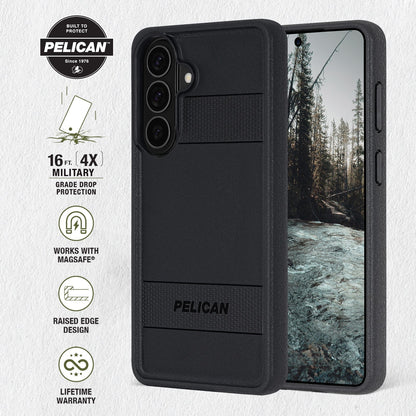 Pelican Protector Black with Magnet - Galaxy S26+