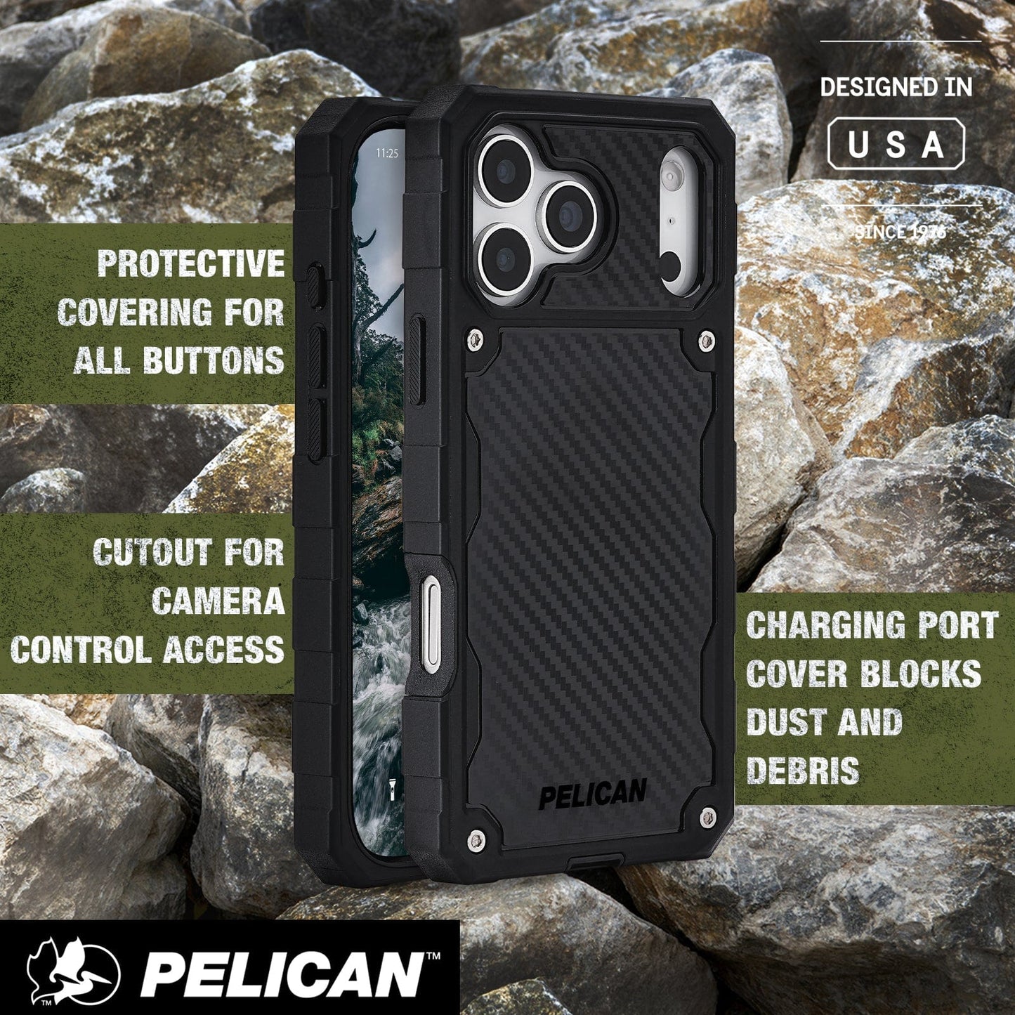 Pelican Shield Carbon MagSafe - iPhone 17 Pro Max