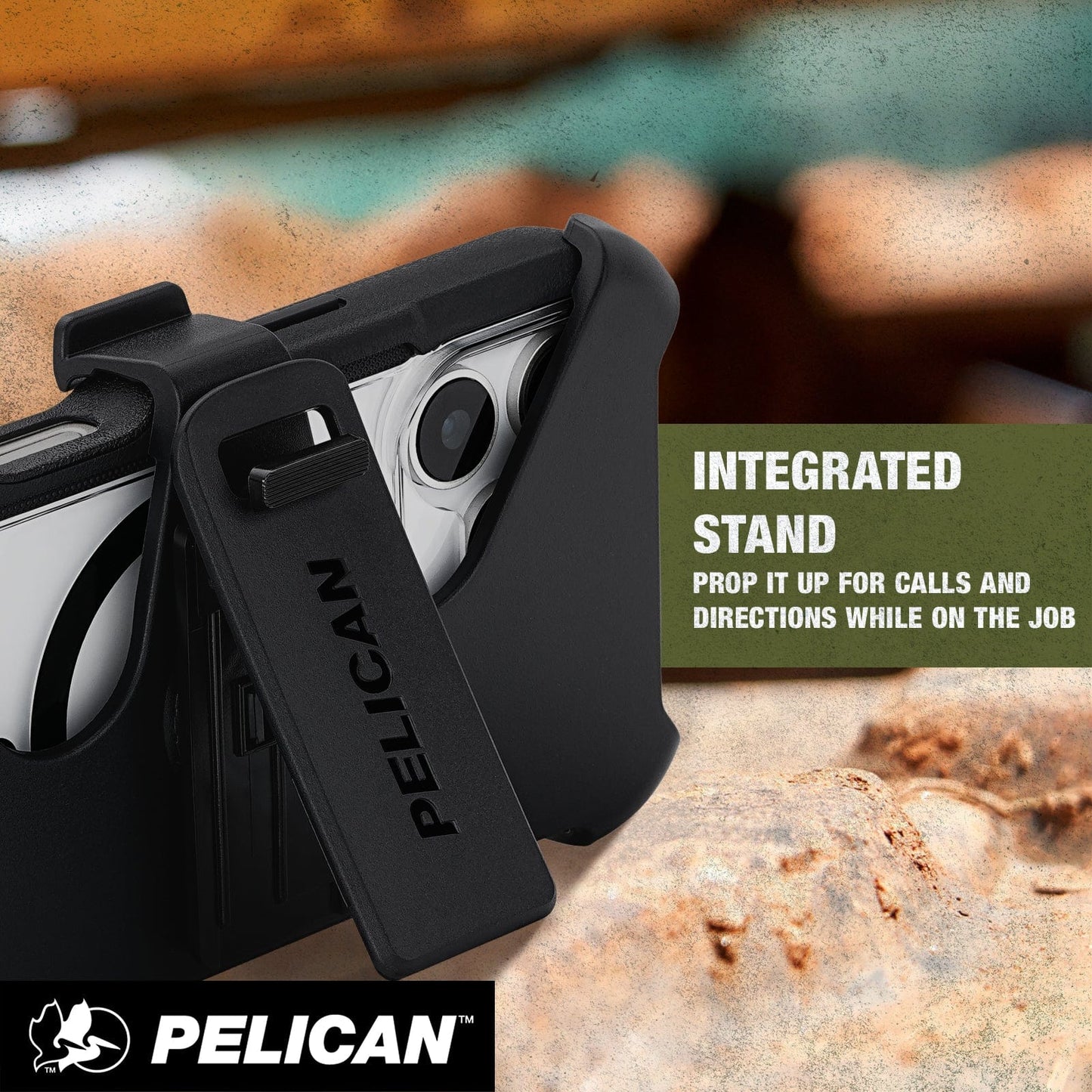 Pelican Voyager Clear/ Black MagSafe - iPhone 17 Pro Max
