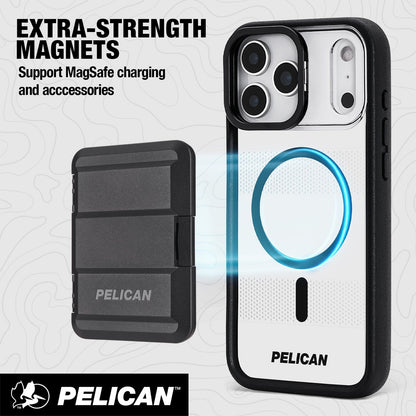 Pelican Protector Clear MagSafe w/ Camera Stand - iPhone 17 Pro Max