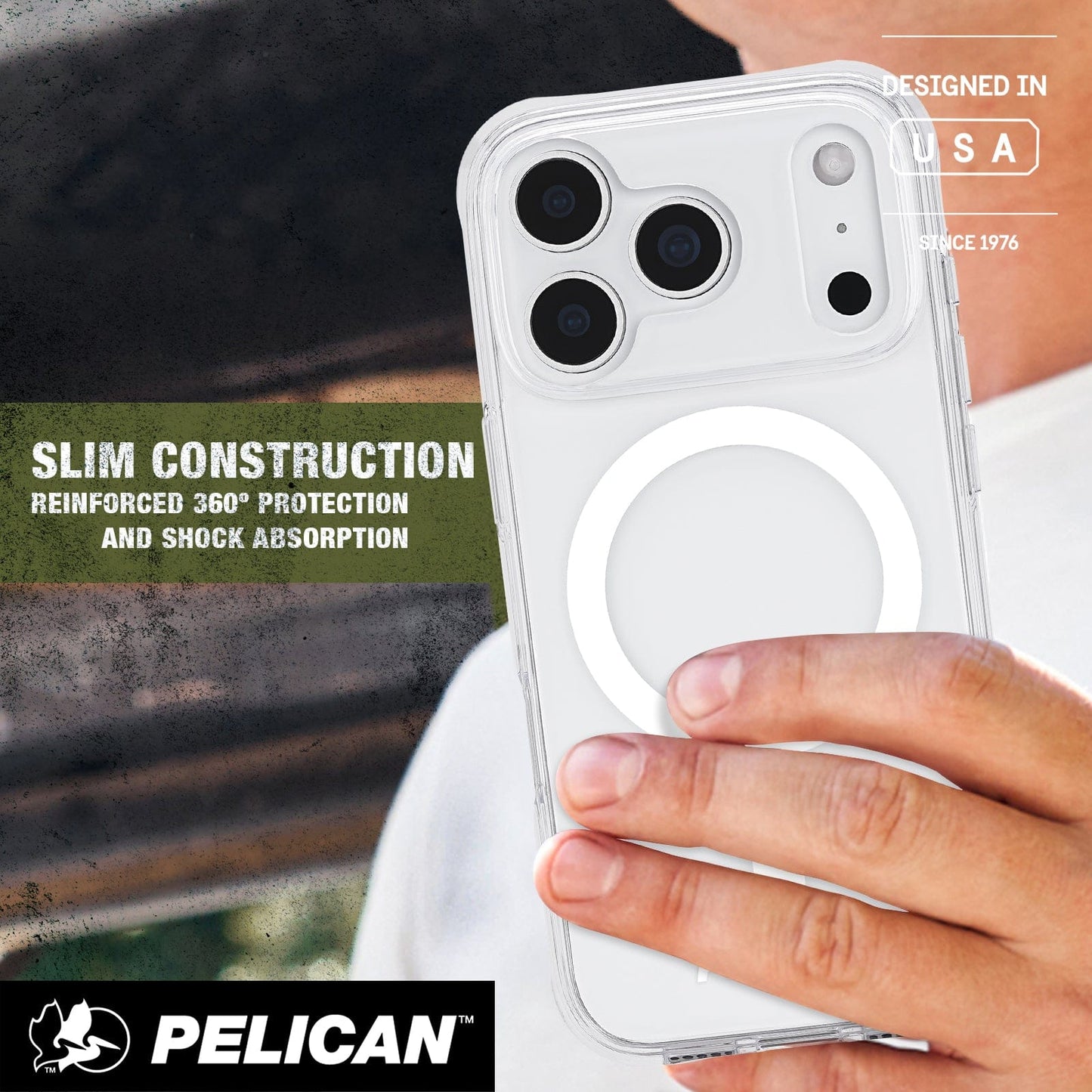 Pelican Ranger Clear MagSafe - iPhone 17 Pro