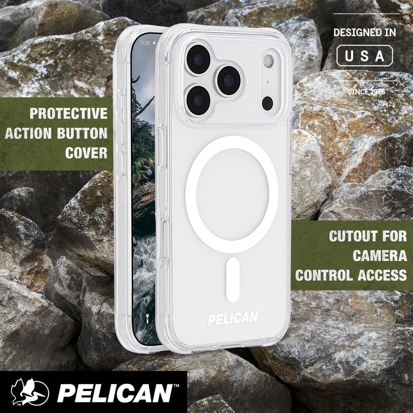 Pelican Ranger Clear MagSafe - iPhone 17 Pro