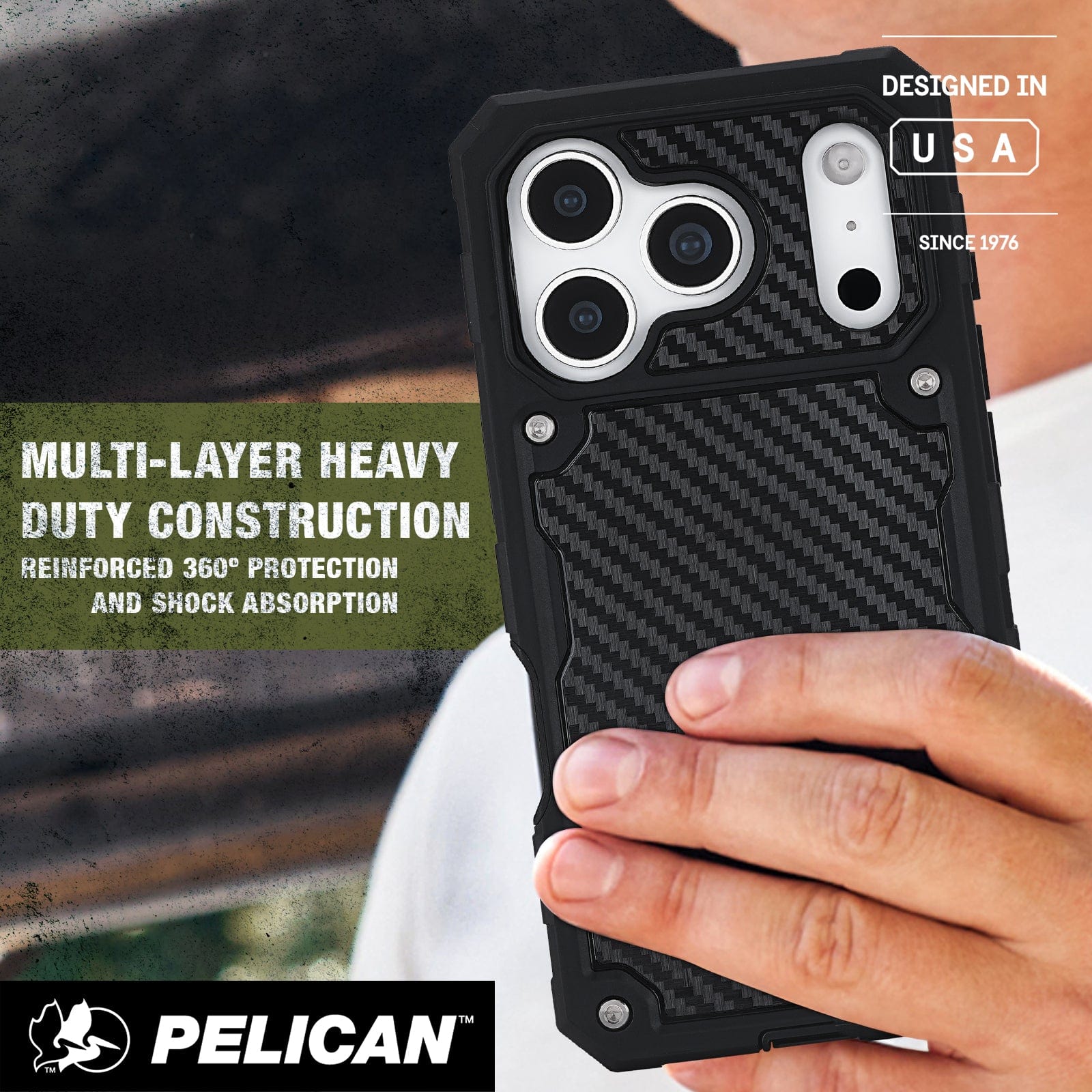 Pelican Shield Carbon MagSafe - iPhone 17 Pro