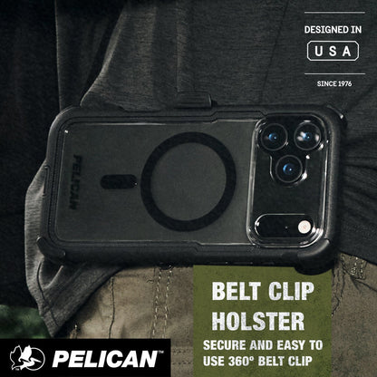 Pelican Voyager Clear/ Black MagSafe - iPhone 17 Pro