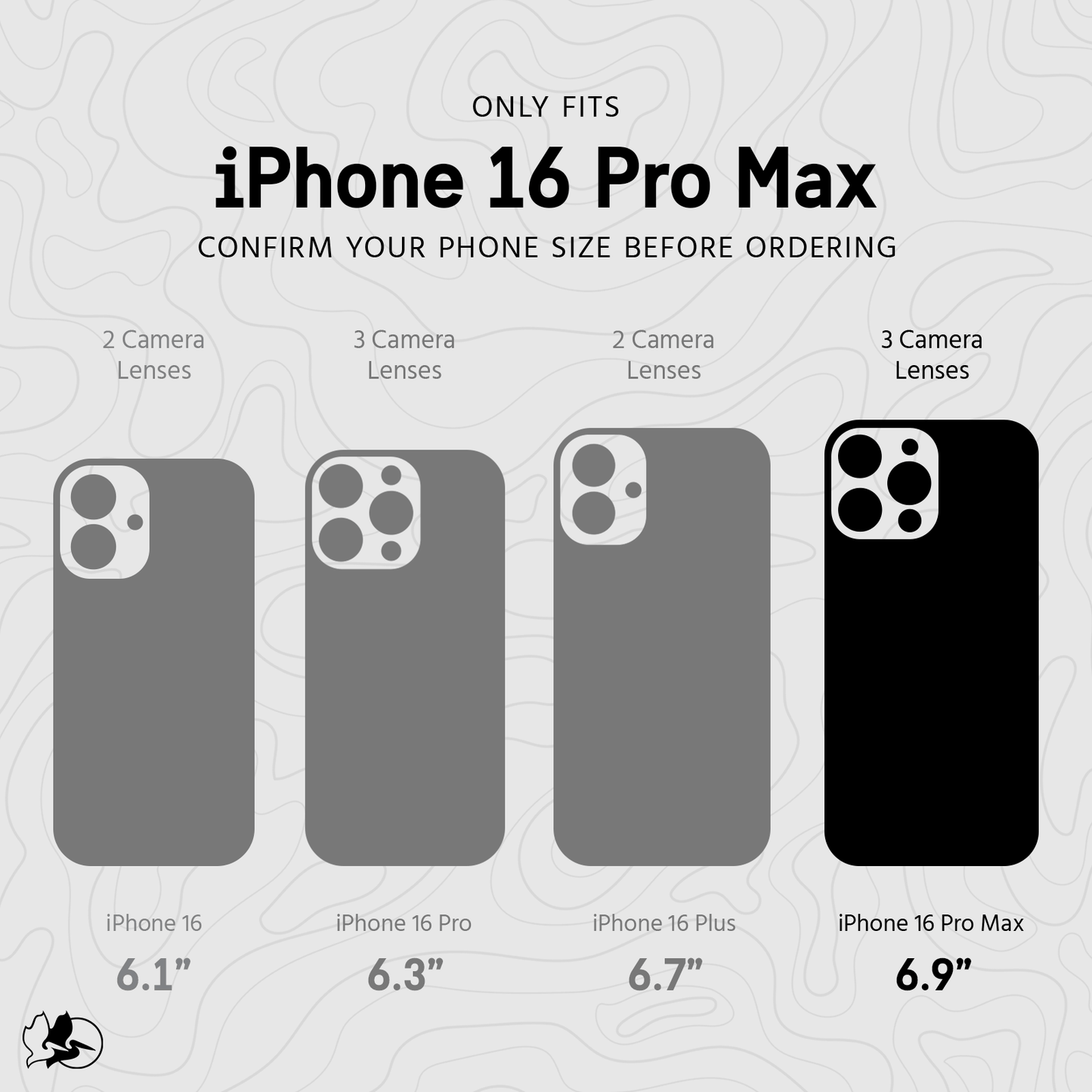 Pelican Protector Black MagSafe - iPhone 16 Pro Max